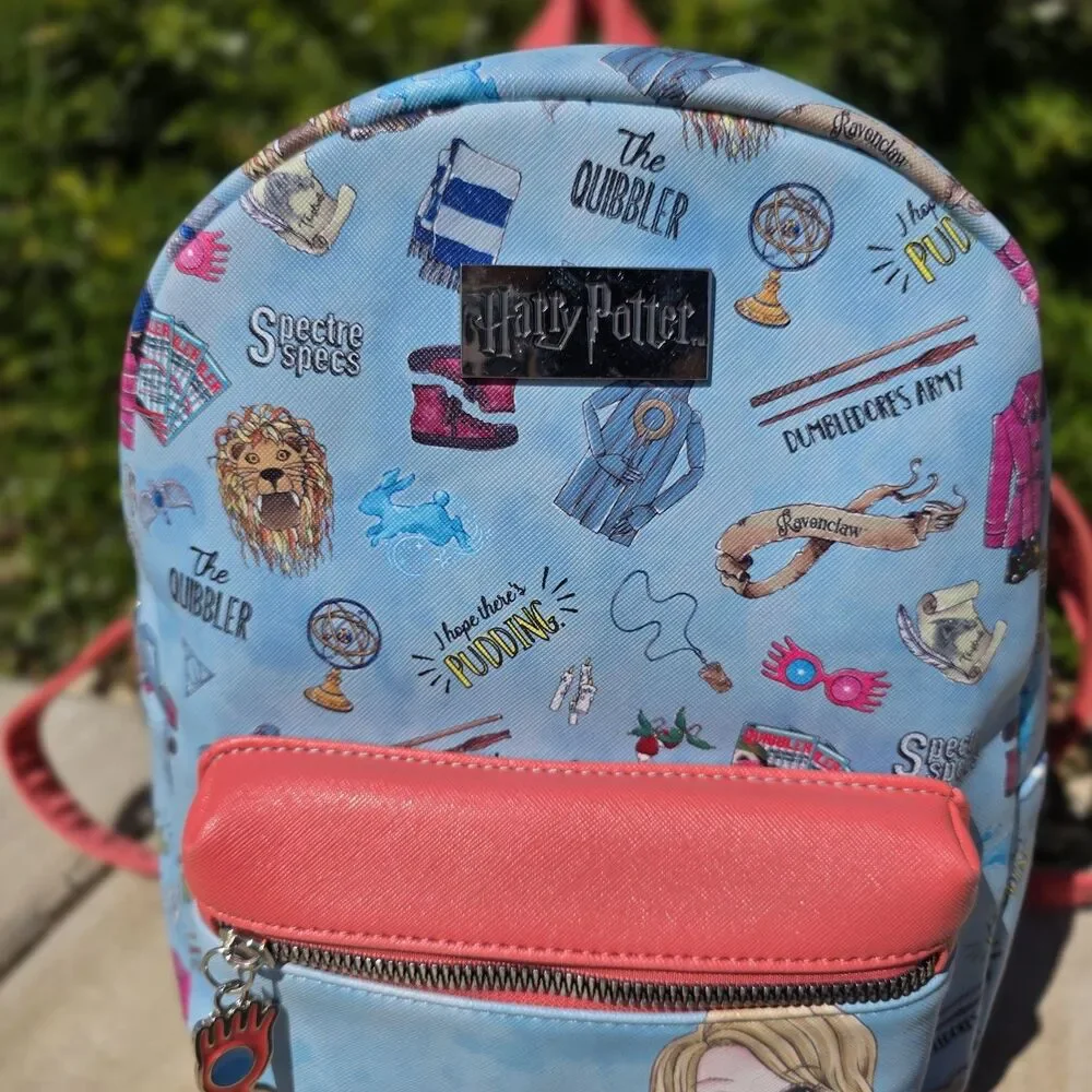 Bioworld Harry Potter Luna Lovegood Icons Mini Backpack Wizarding World Quibbler